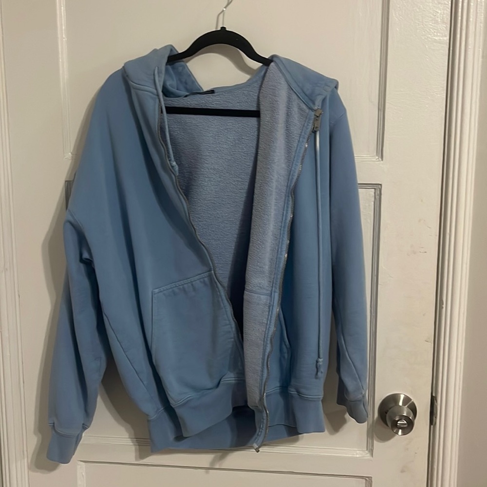Brandy Melville Oversized blue jacket